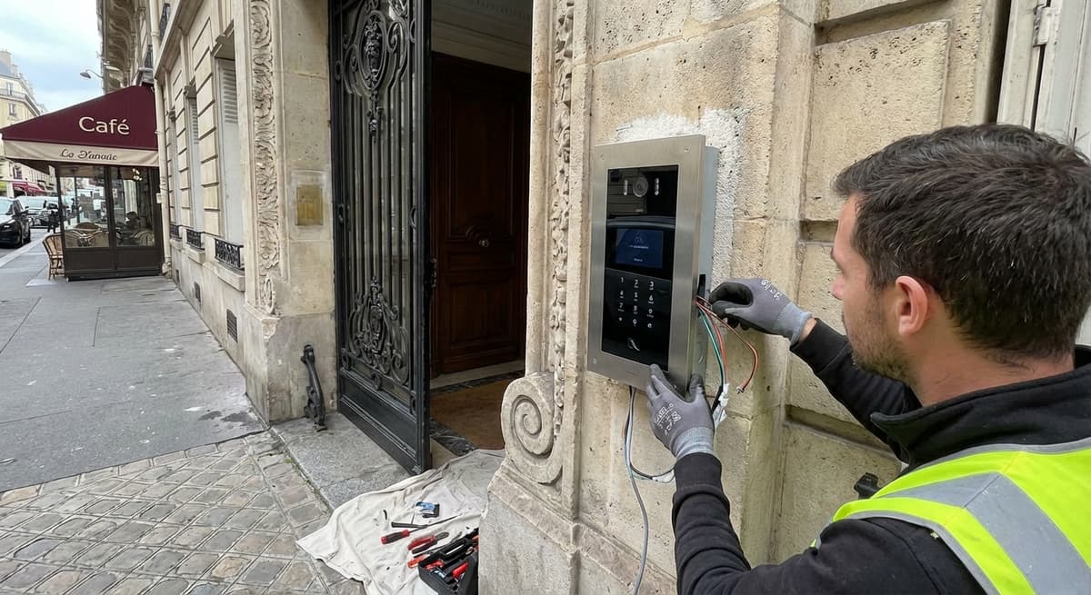 Installation digicode & interphone